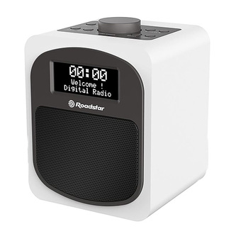 Radio Roadstar, HRA-600D+/WH, FM, DAB+, teleskop. anténa, 24 W