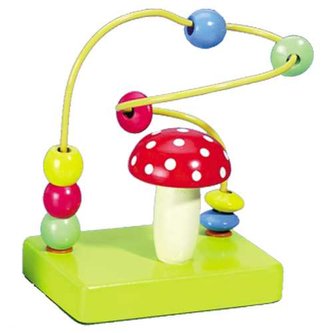 HJ Toys Motorický labyrint muchomůrka