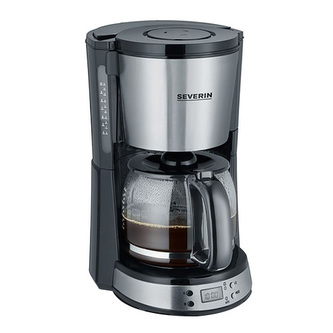 Kávovar Severin, KA 4192, 1000 W,  až 10 šálků, automatické vypnutí, Aroma funkce