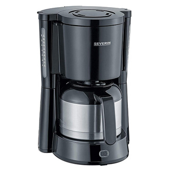 Kávovar Severin, KA 4835, kávovar Type, až 8 šálků, filtrační vložka vhodná do myčky, filtr 1x4, automatické zapnutí, termo konvice, ukazatel hladiny vody, 1000 W