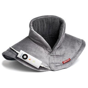 Vyhřívací nákrčník Imetec, 16787 Intellisense Cervical, fleecový materiál, 5 teplotních nastavení, automatické vypnutí, ochrana proti přehřátí, odnímatelný ovladač, 47 x 52 cm