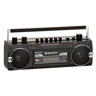Radiomagnetofon Roadstar, RCR-3025EBT BK,radiomagnetofon, stereo, USB, BT, MW/FM/SW1-2