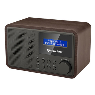 Rádio Roadstar, HRA-700D+/WD, retro, DAB+/FM,LCD, AUX