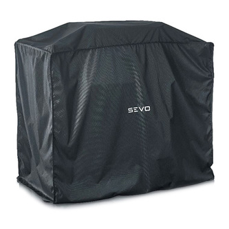 Ochranná plachta Severin, ZB 8128, pro ochranu před vlivy, určené pro stojanové modely SEVO GTS, 130 x 106 x 68 cm