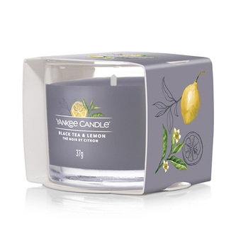 Votivní svíčka Yankee Candle, Černý čaj s citrónem, 37 g