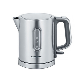 Rychlovarná konvice Severin, WK 3415, rychlovarná, kompaktní, 1 l, 2200 W, nerez