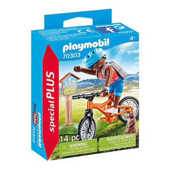 Cyklista na horské túře Playmobil, Dobrodružství v přírodě, 14 dílků
