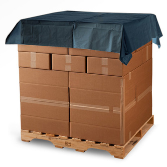 PE krycí folie na palety, 120x160-40MY/250, černá