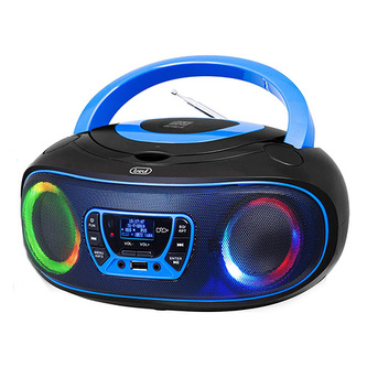 Přehrávač Trevi, CMP 583 DAB BL, přenosný CD/MP3, dálk. ovládání