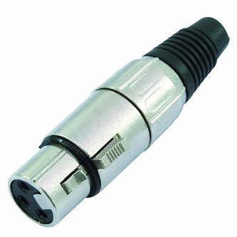 Zásuvka Omnitronic, černá