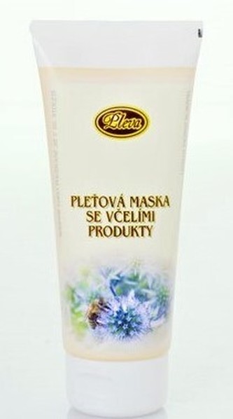 Pleťová maska s včelími produkty