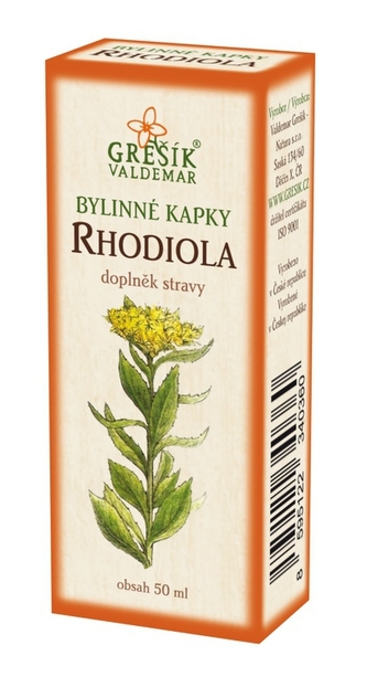 Grešík Rhodiola kapky 50 ml