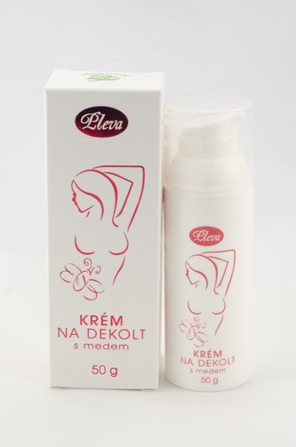 Krém na dekolt s medem