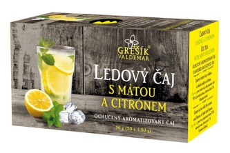 Grešík Ledový čaj s mátou a citrónem 20 x 1,5 g