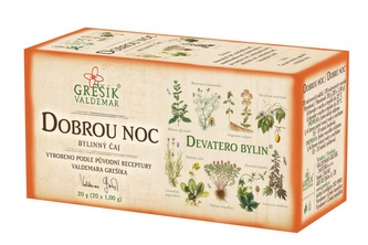 Grešík Dobrou noc 20 x 1,0 g
