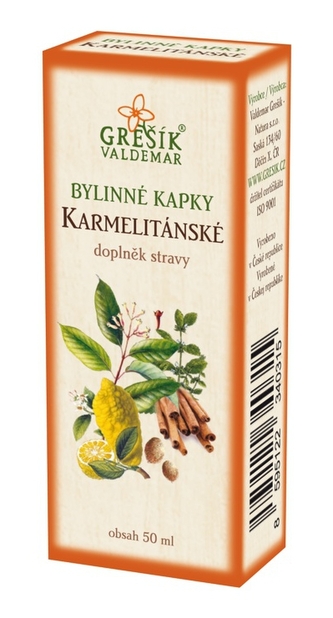 Grešík Karmelitánské kapky 50 ml