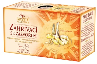 Grešík Zahřívací se zázvorem 20 x 1,5 g