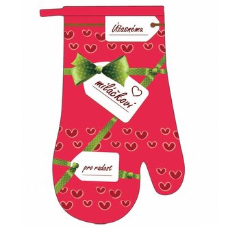 KUCHYŇSKÁ CHŇAPKA, DÁRKOVÁ, MILÁČEK 27X17CM