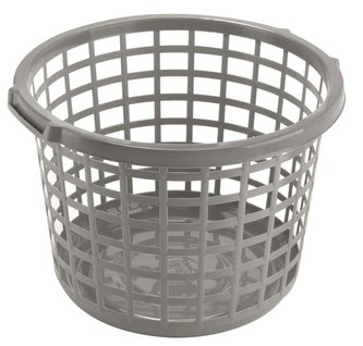 KOŠ NA ČISTÉ PRÁDLO KULATÝ 46X28 CM, PLAST