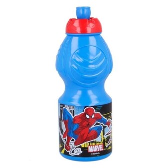 LÁHEV PLASTOVÁ SPIDERMAN, 400 ML