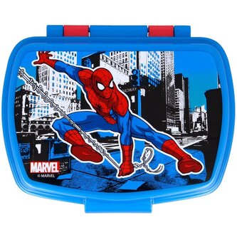 SVAČINOVÝ BOX SPIDERMAN, 17,5X14,5X6,5 CM, PLAST