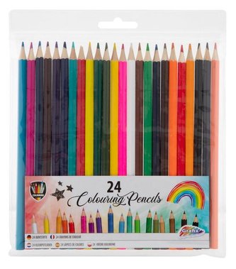 Pastelky 24 ks v plastovém obale