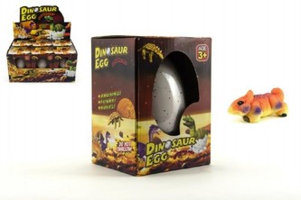 Dinosaurus velký líhnoucí a rostoucí z vajíčka 11cm v krabičce