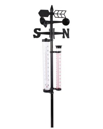 TEPLOMĚR VENKOVNÍ ZAPICHOVACÍ -40-+50°C, 5 FUNKCÍ