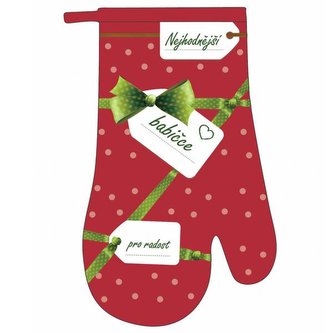 KUCHYŇSKÁ CHŇAPKA, DÁRKOVÁ, BABIČKA 27X17CM