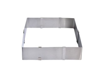 FORMA NA DORT NASTAVITELNÁ HRANATÁ, 16-28 CM