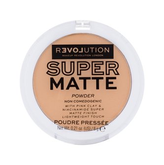 Revolution Relove Super Pudr Matte Powder 6 g Warm Beige pro ženy