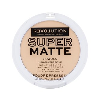 Revolution Relove Super Pudr Matte Powder 6 g Vanilla pro ženy