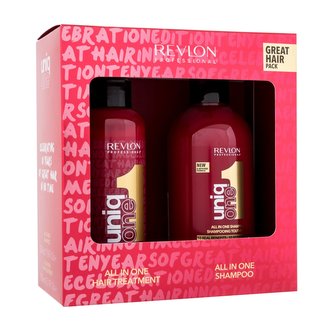 Revlon Professional Uniq One bezoplachová maska na vlasy Uniq One 150 ml + šampon Uniq One 230 ml