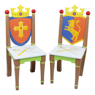 Fantasy Fileds Set 2 židlí Rytíři a draci