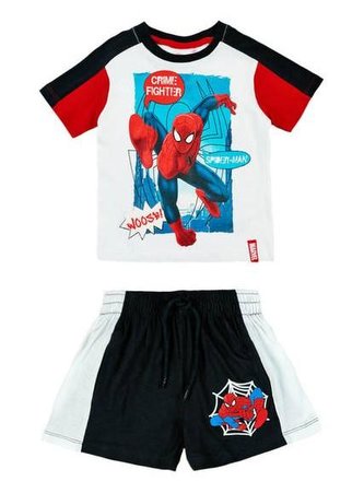 KOMPLET TRIČKO A KRAŤASY SPIDERMAN - velikost 3