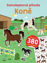 Samolep. příroda/ Koně