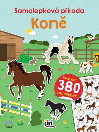 Samolep. příroda/ Koně