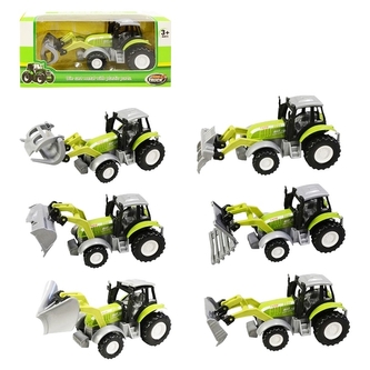 Traktor, zpětný chod, kovový