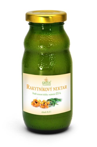 Grešík Rakytníkový nektar 0,2 l