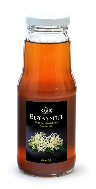 Grešík Bezový sirup 0,3 l