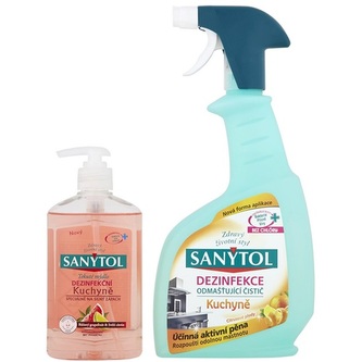 Sanytol Sprej Kuchyně 500 ml + mýdlo kuc