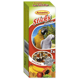 Tyčinky AVICENTRA ovocné pro velké papoušky