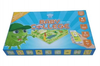Baby College English stolní naučná hra s CD angličtina v krabici 35x22x5cm