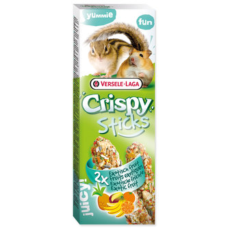 Tyčinky VERSELE-LAGA Crispy s exotickým ovocem pro křečky a veverky