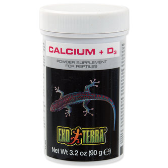 Doplňkové krmivo EXO TERRA kalcium + vitamín D3