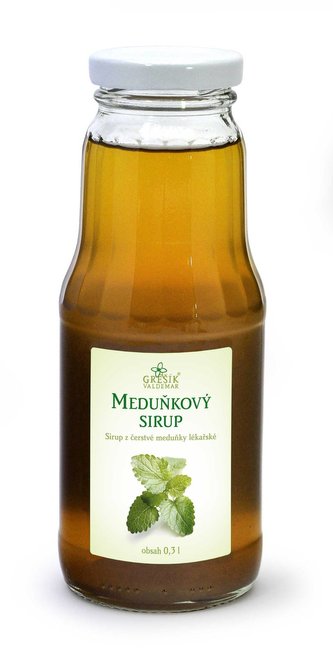 Grešík Meduňkový sirup 0,3 l