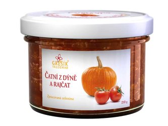 Grešík Čatní Z dýně a rajčat 210 g