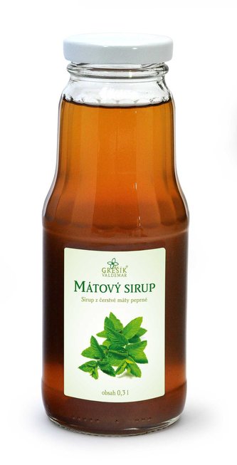 Grešík Mátový sirup 0,3 l