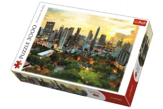 Trefl Puzzle Thajsko Soumrak v Bangkoku 3000 dílků