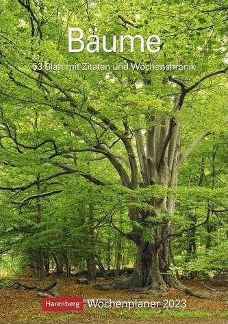 Bäume Wochenplaner 2023